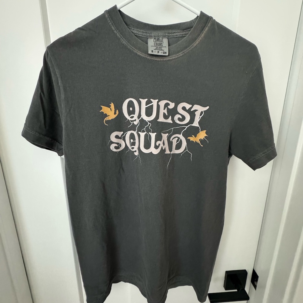 Onyx Storm Gray “Quest Squad” T-Shirt
